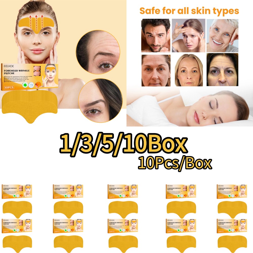 Skincare Glad2Glow - 10pcs/box Forehead Wrinkle Patch Lightening Forehead