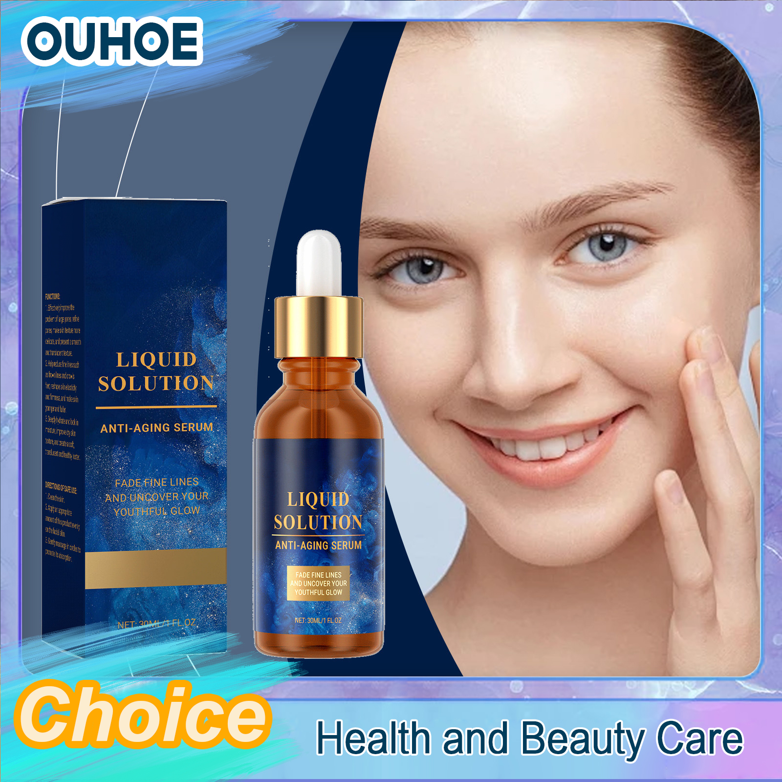 Skincare Glad2Glow - Anti Aging Serum Reduce Wrinkles Fade