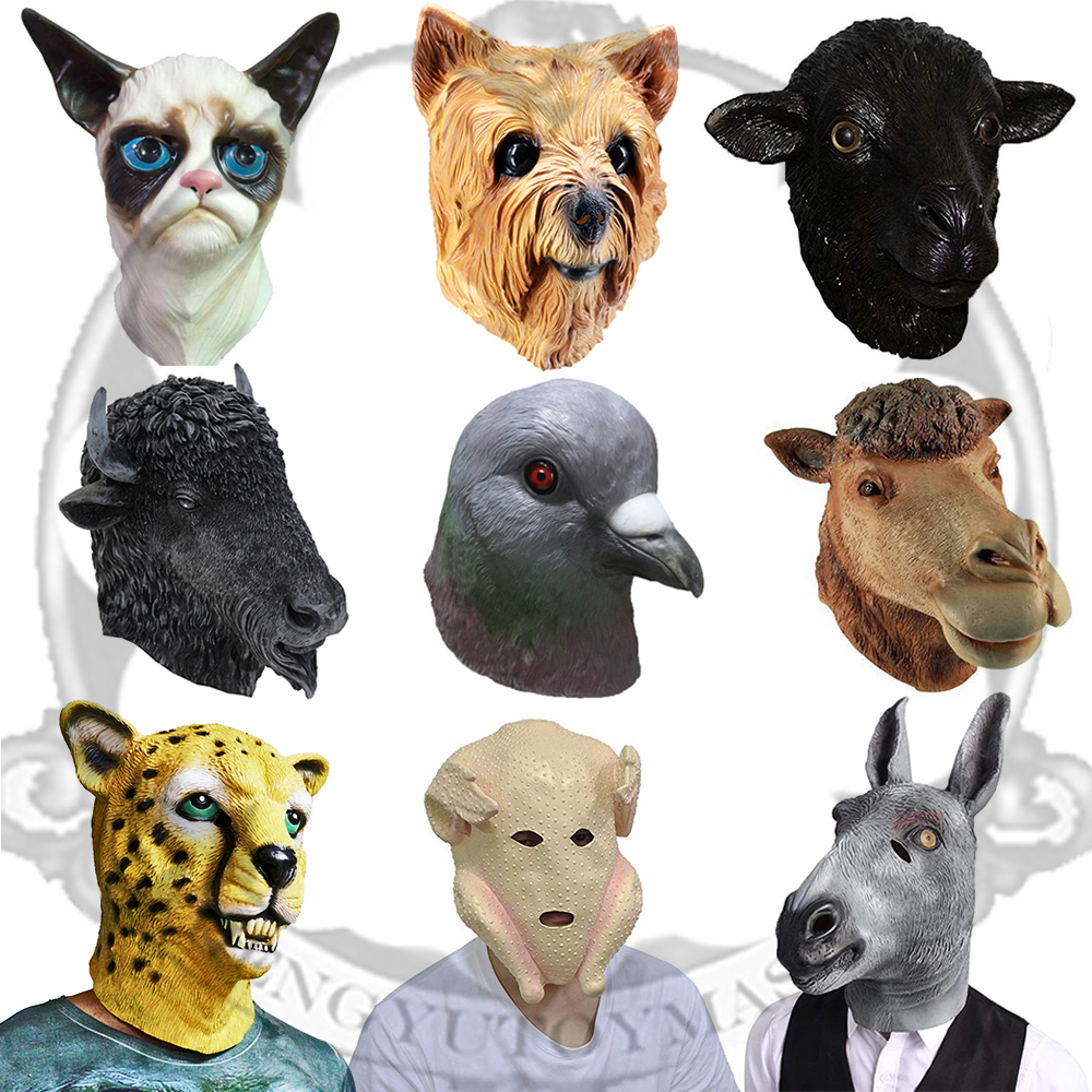 Pigeon Owl Wolf Dog Animal Mas - Skincare Pigeon recensione e prezzo