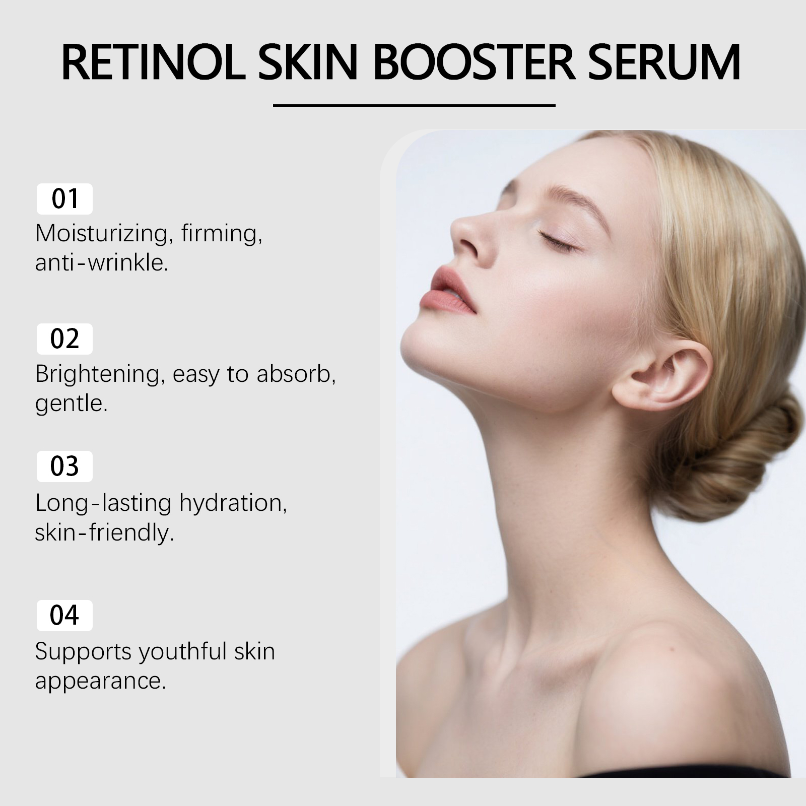 100ml Retinol Skin Booster Ser - Skincare Ingredients recensione e prezzo