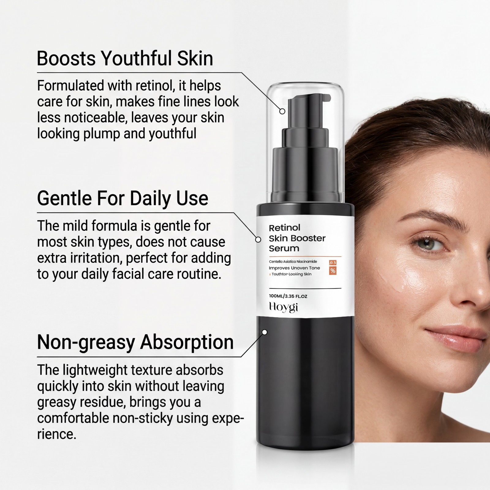 100ml Retinol Skin Booster Ser - Skincare Ingredients recensione e prezzo
