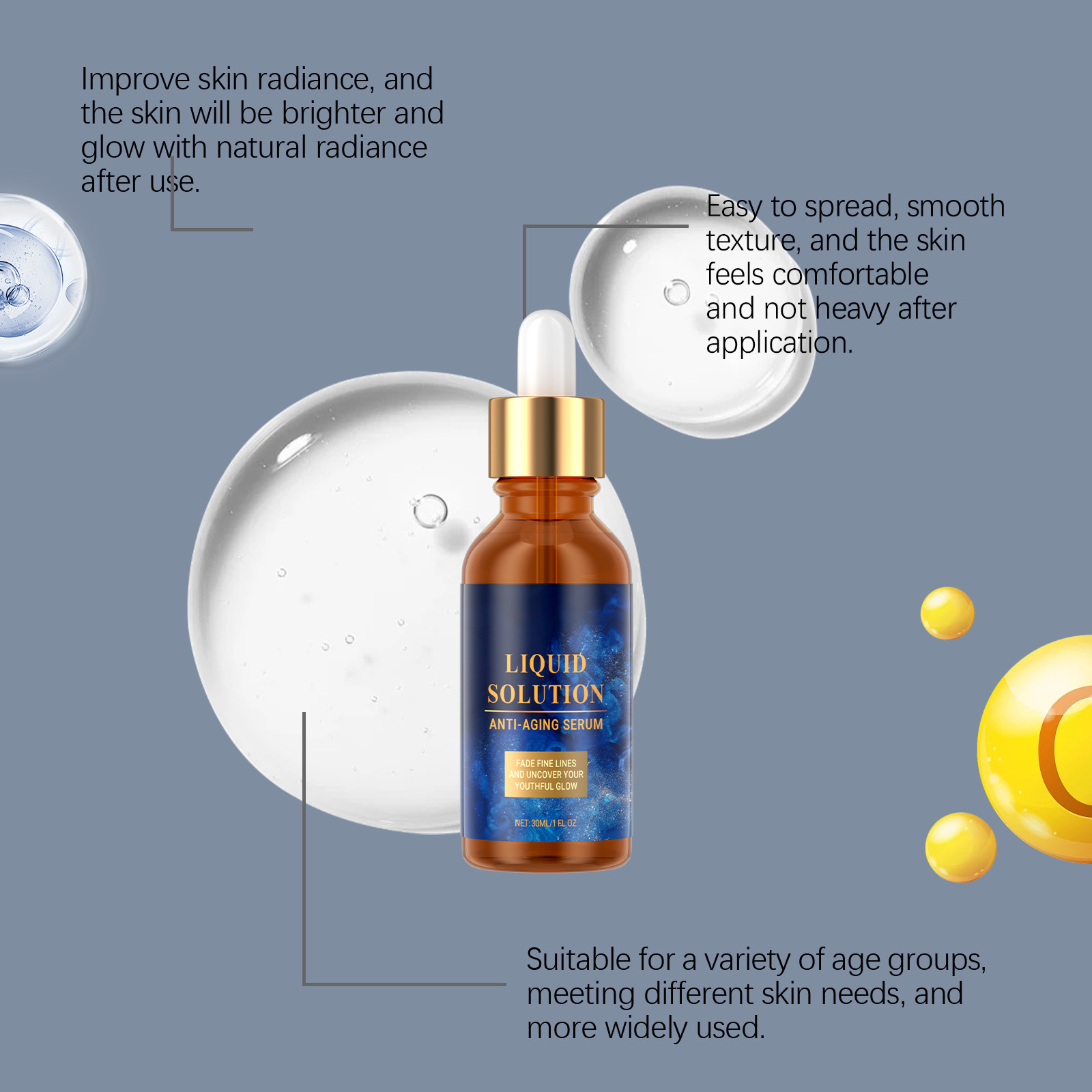 Anti Aging Serum Reduce Wrinkl - Skincare Glad2Glow recensione e prezzo