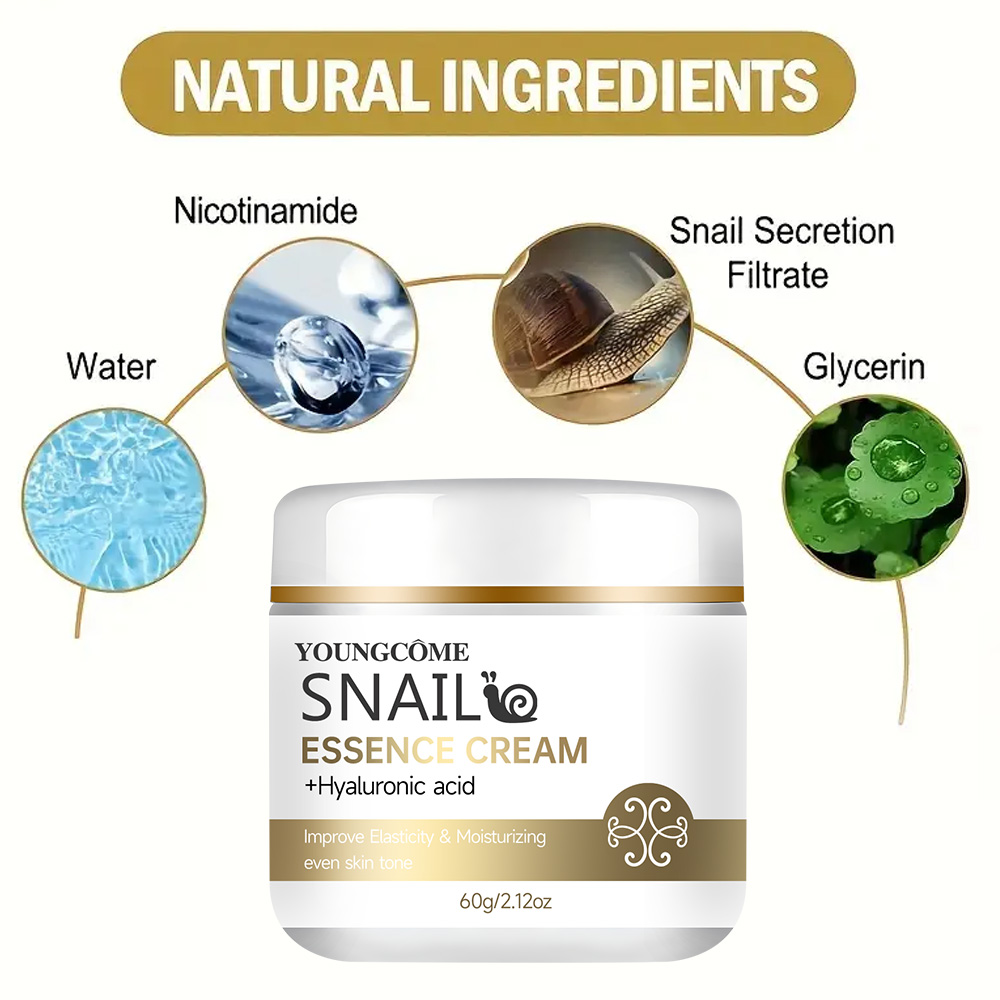 Snail essence cream with hyalu - Skincare Glad2Glow recensione e prezzo