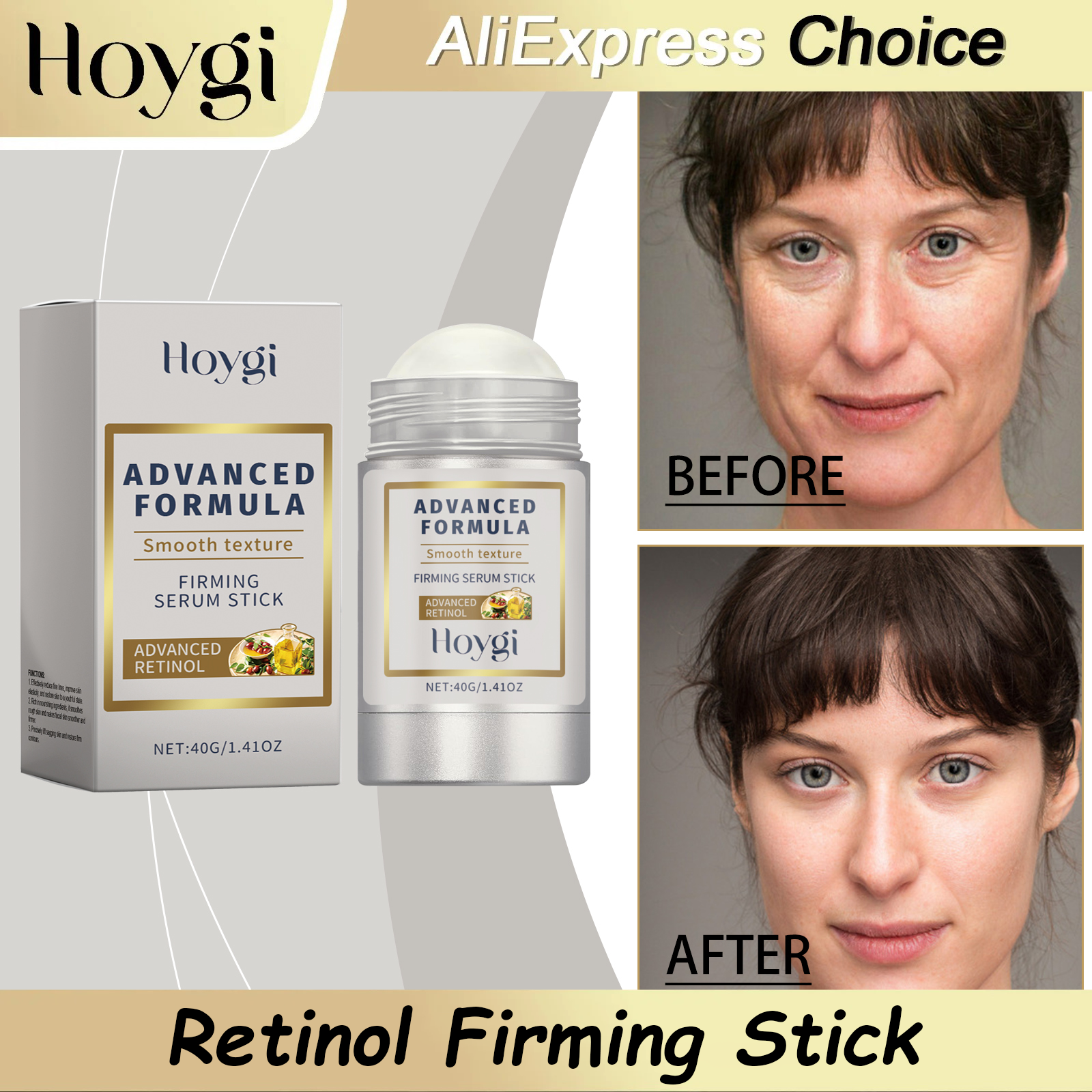 HOYGI Retinol Firming Stick An - Niacinamide Brightening Serum recensione e prezzo