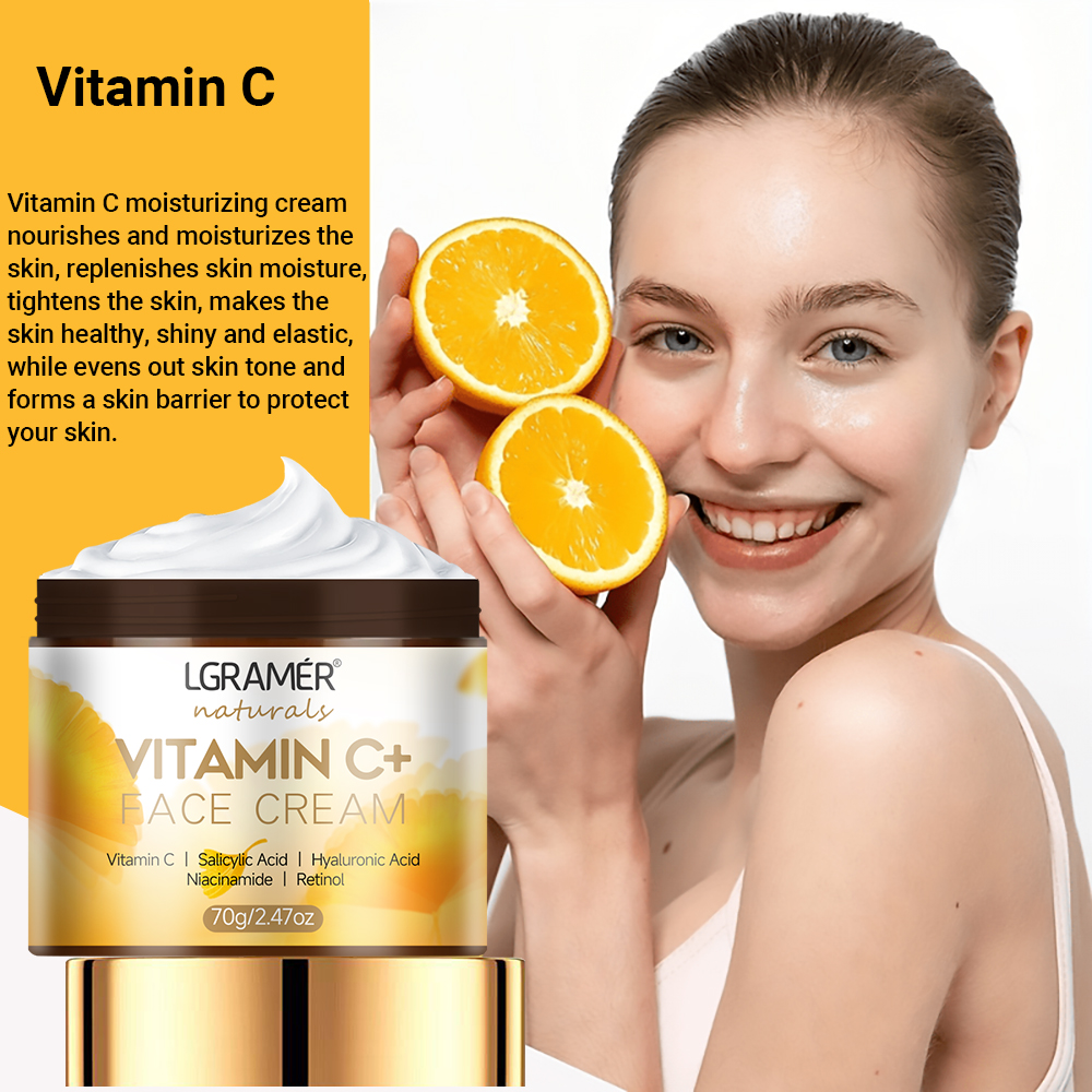 Vitamin C Face Cream Retinol S - Skincare Glad2Glow recensione e prezzo