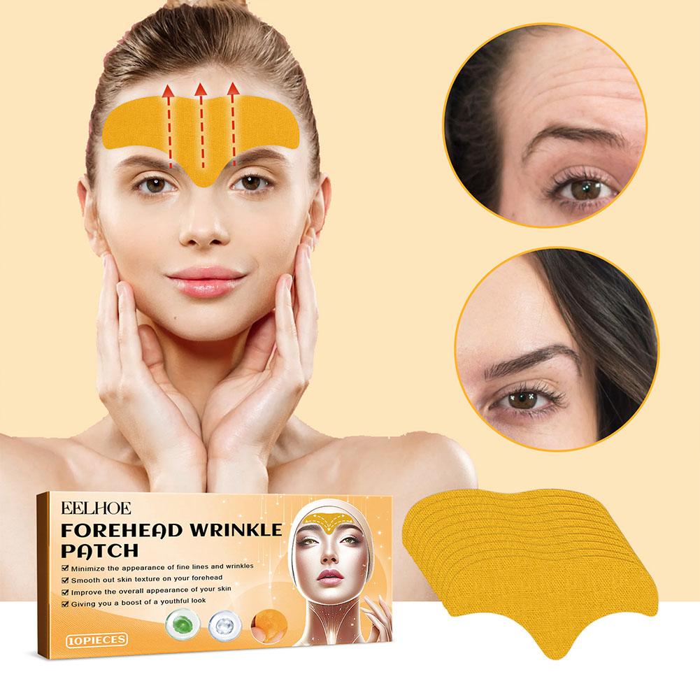 10Pcs/box Forehead Wrinkle Pat - Skincare Glad2Glow recensione e prezzo