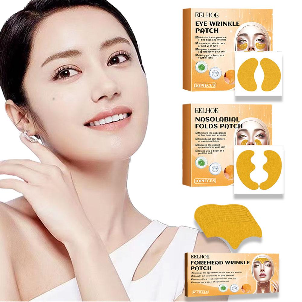 10Pcs/box Forehead Wrinkle Pat - Skincare Glad2Glow recensione e prezzo