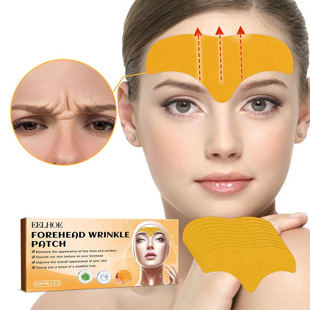 10Pcs/box Forehead Wrinkle Pat - Skincare Glad2Glow recensione e prezzo