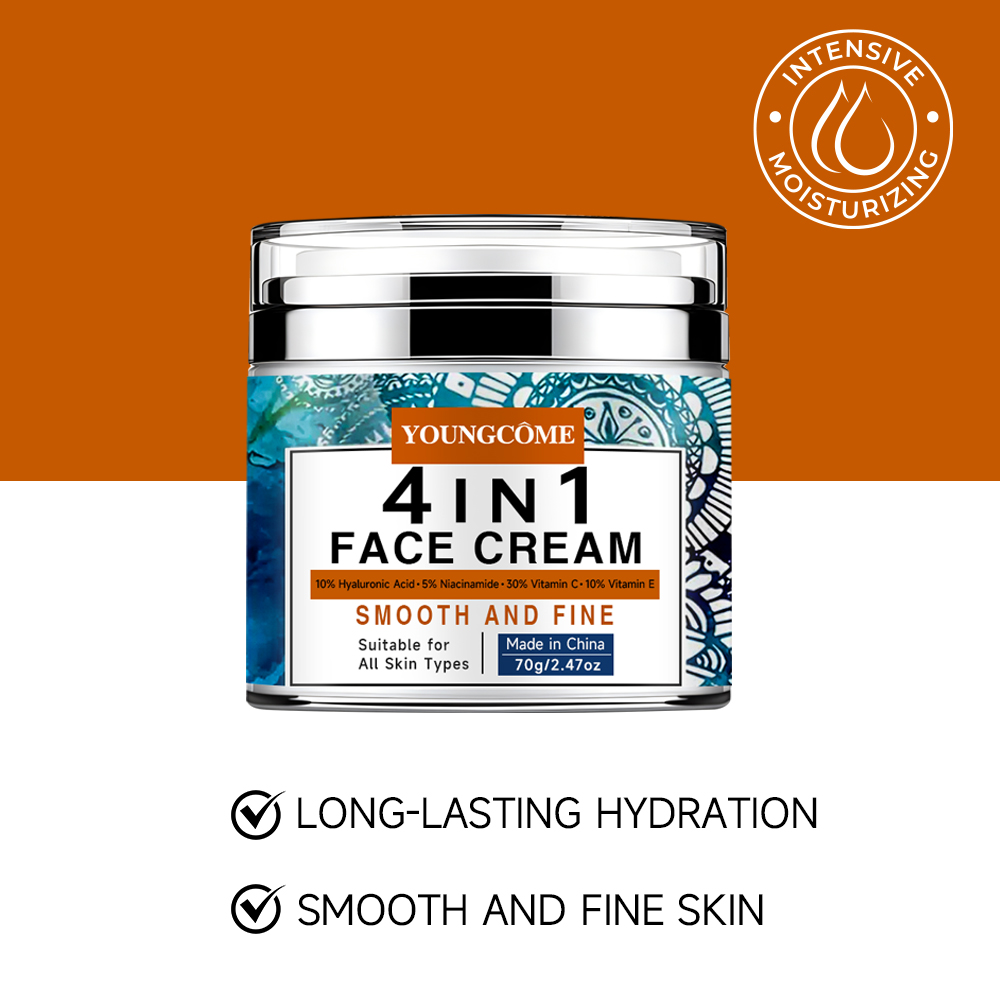 4 IN 1 Face Cream Retinol Smoo - Skincare Glad2Glow recensione e prezzo