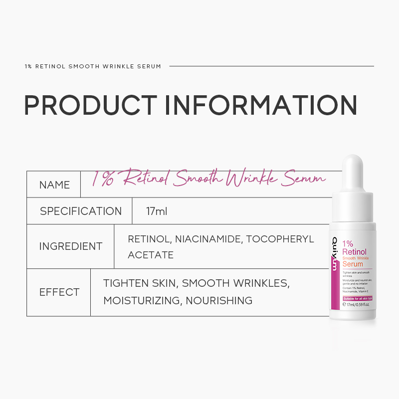 Quiyum 1% Retinol Smooth Wrink - Niacinamide Brightening Serum recensione e prezzo