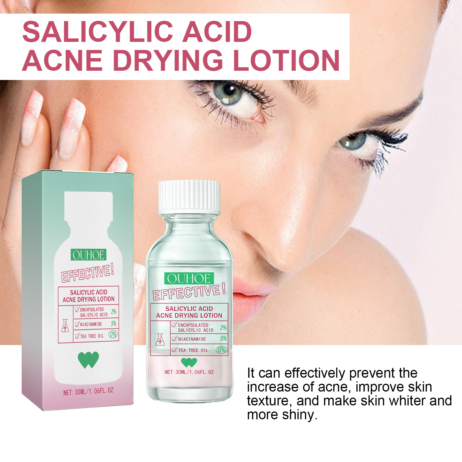 Salicylic Acid Solution Clean  - Skincare Glad2Glow recensione e prezzo