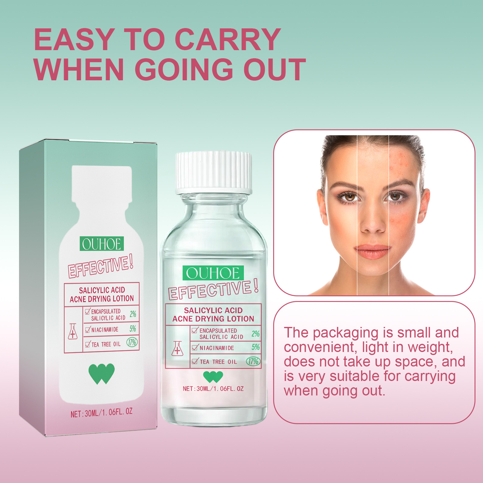 Salicylic Acid Solution Clean  - Skincare Glad2Glow recensione e prezzo