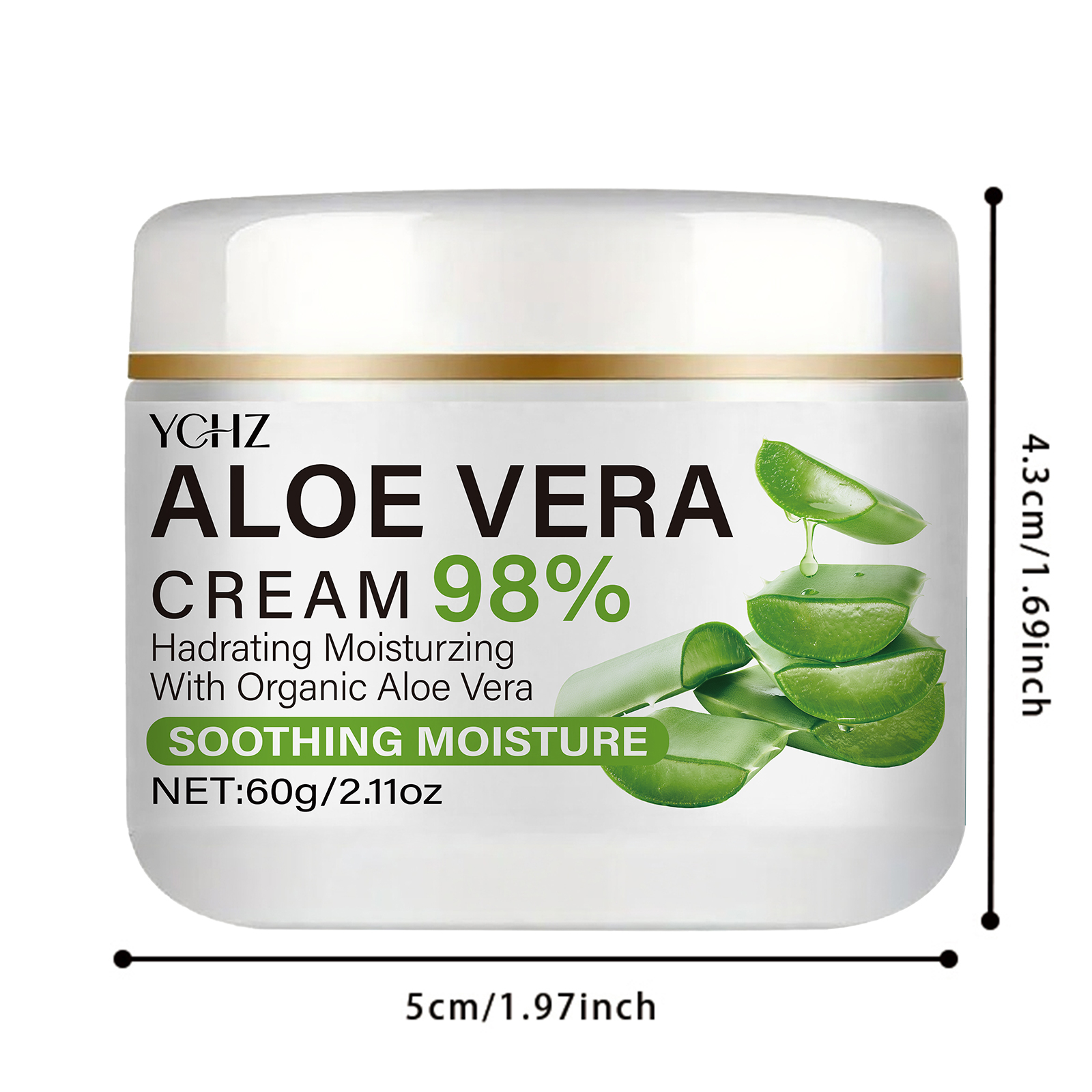 Aloe Vera Face Cream, Containi - Skincare Ingredients recensione e prezzo