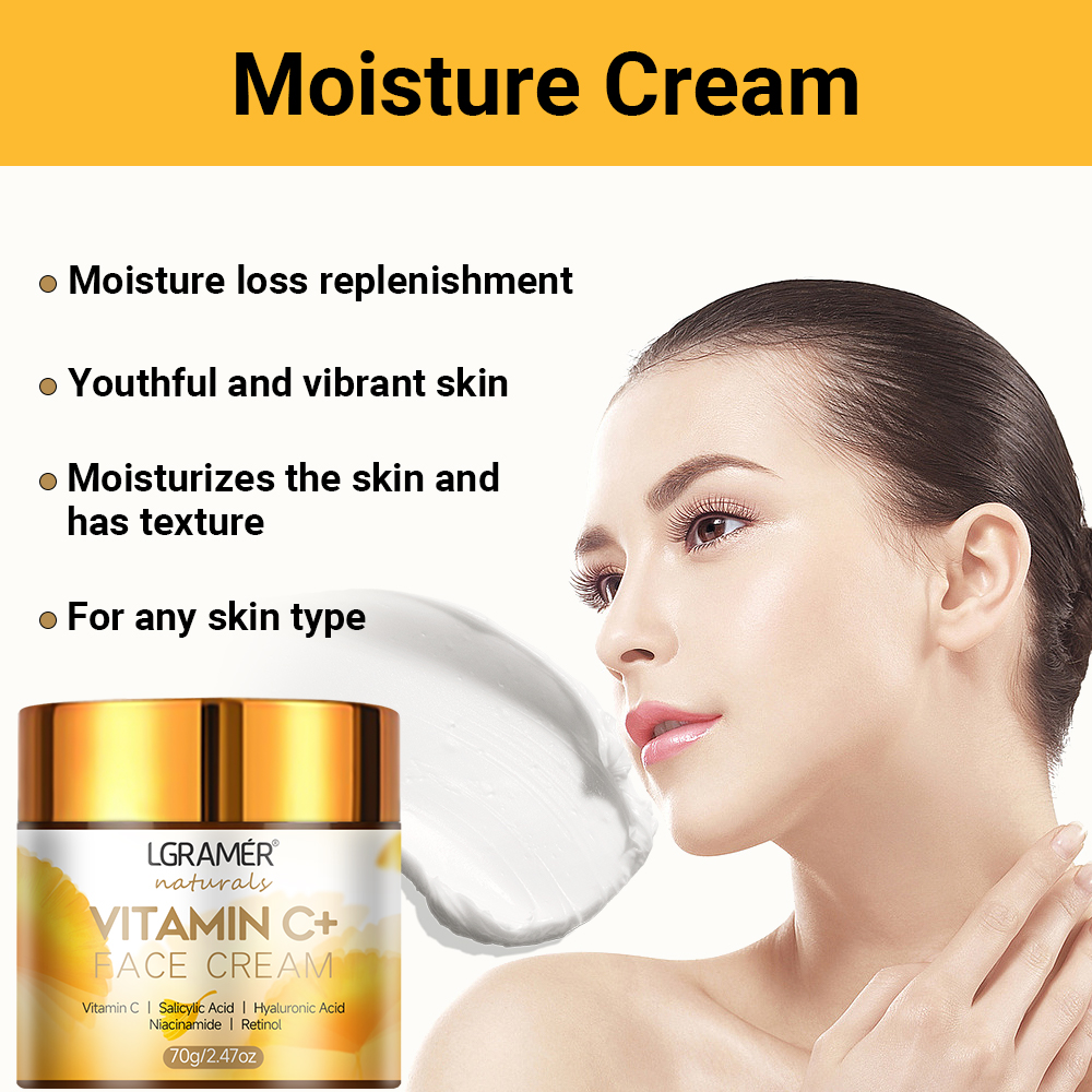 Vitamin C Face Cream Retinol S - Skincare Glad2Glow recensione e prezzo