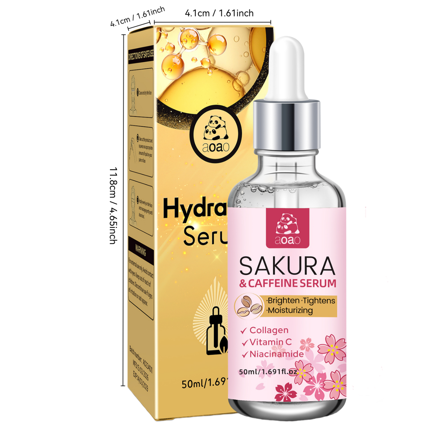Sakura Essence contains Niacin - Niacinamide Brightening Serum recensione e prezzo